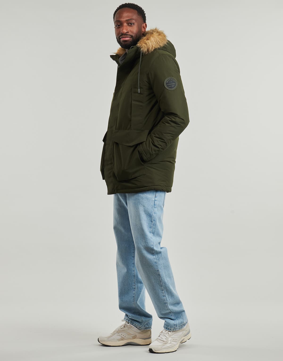 Men's Parkas Jack & Jones Khaki