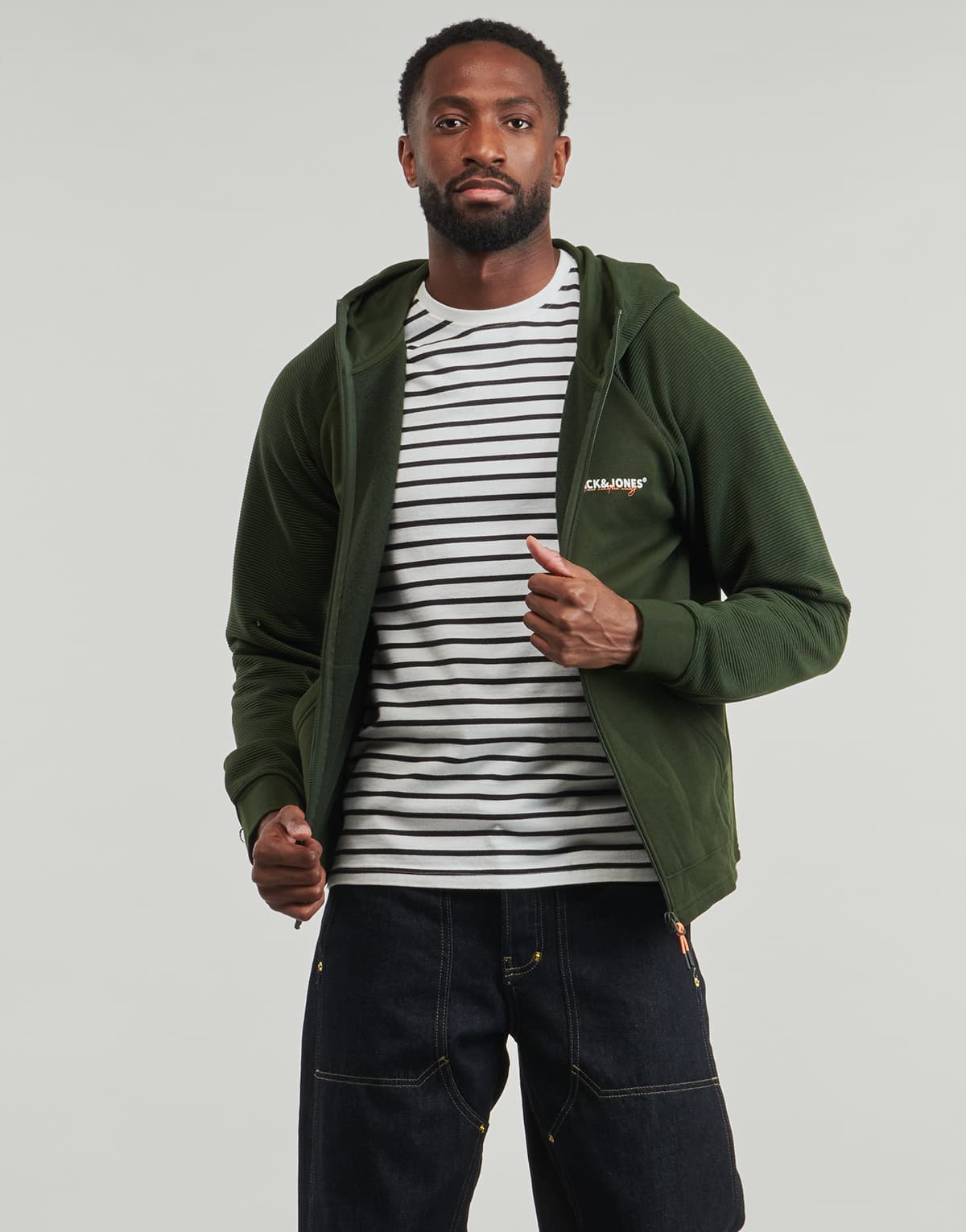 Men's Sweatshirts Jack & Jones Khaki