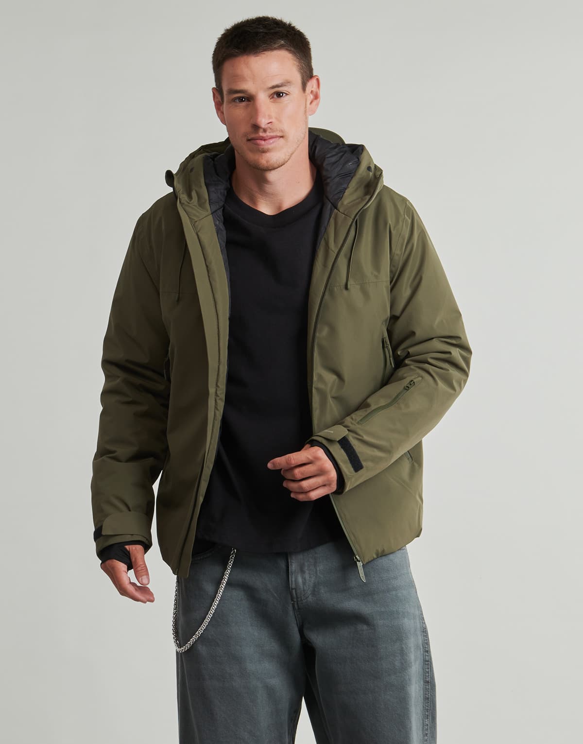 Men's Parkas Jack & Jones Khaki