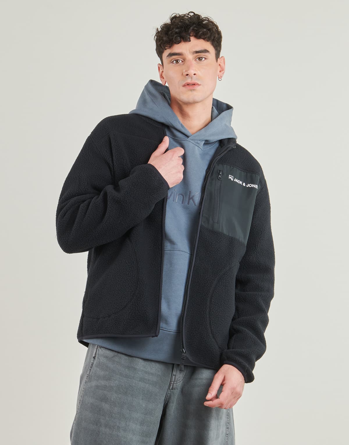 Men's Sweatshirts Jack & Jones Black