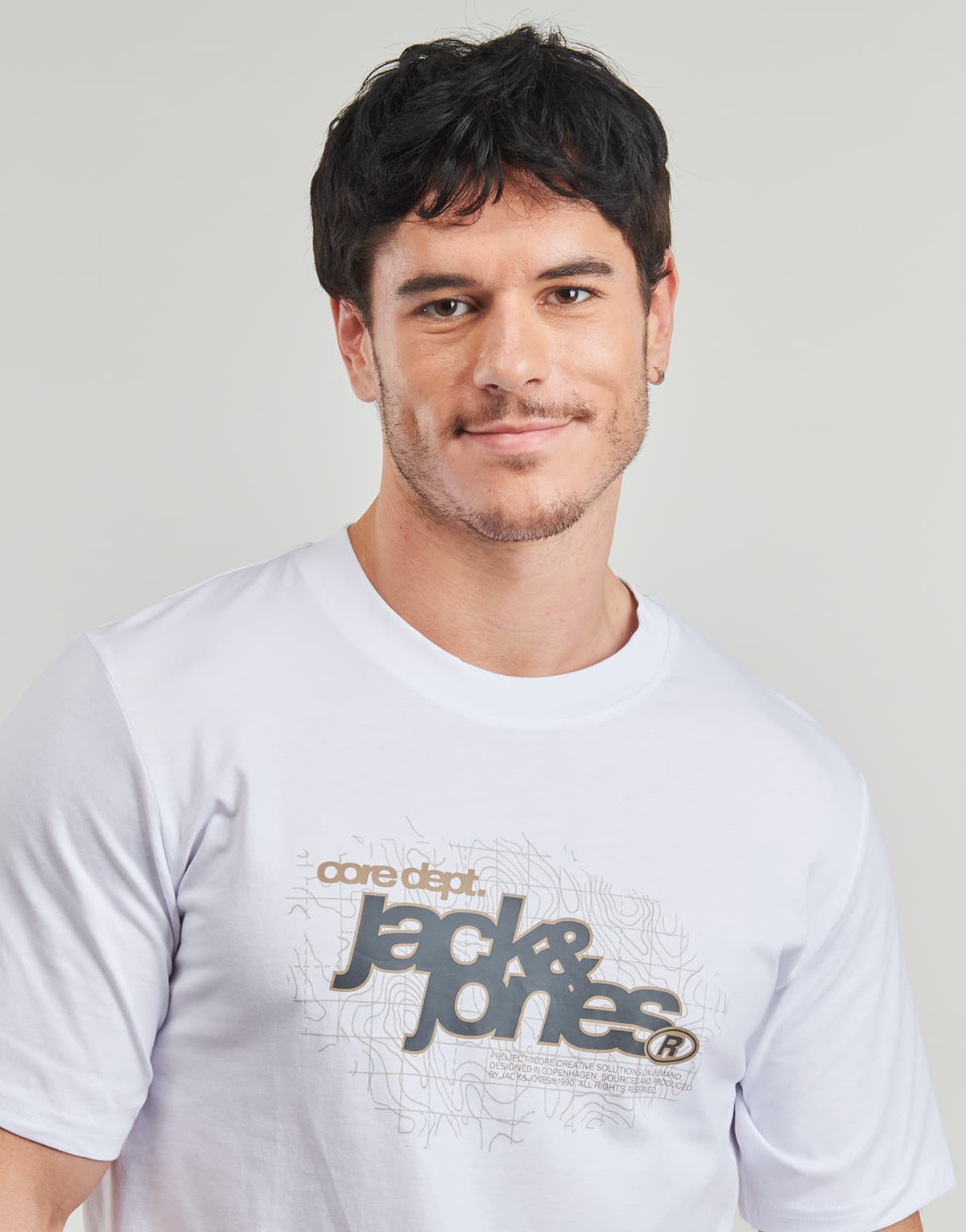 Men's T-Shirts Jack & Jones White