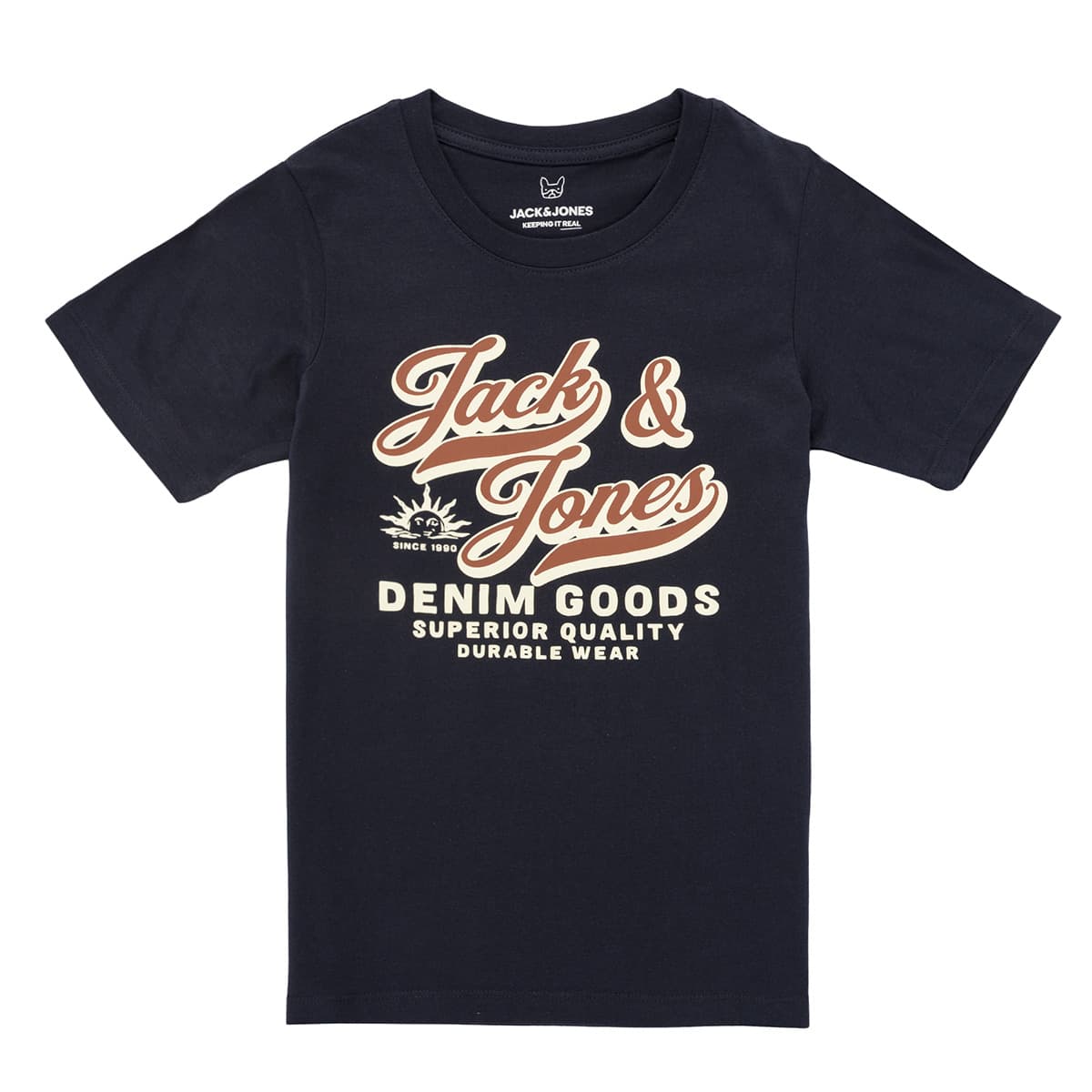 T-shirt με κοντά μανίκια Jack & Jones JJELOGO TEE SS ONECK