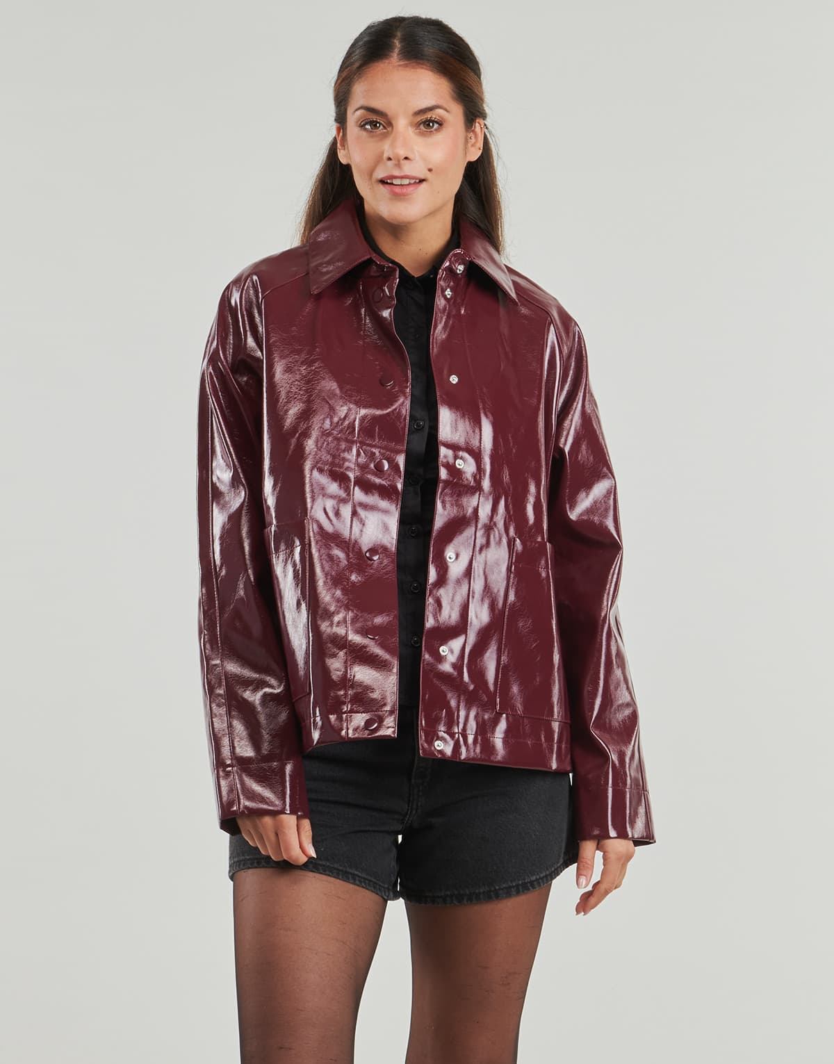 Women's Jackets Noisy May Bordeaux