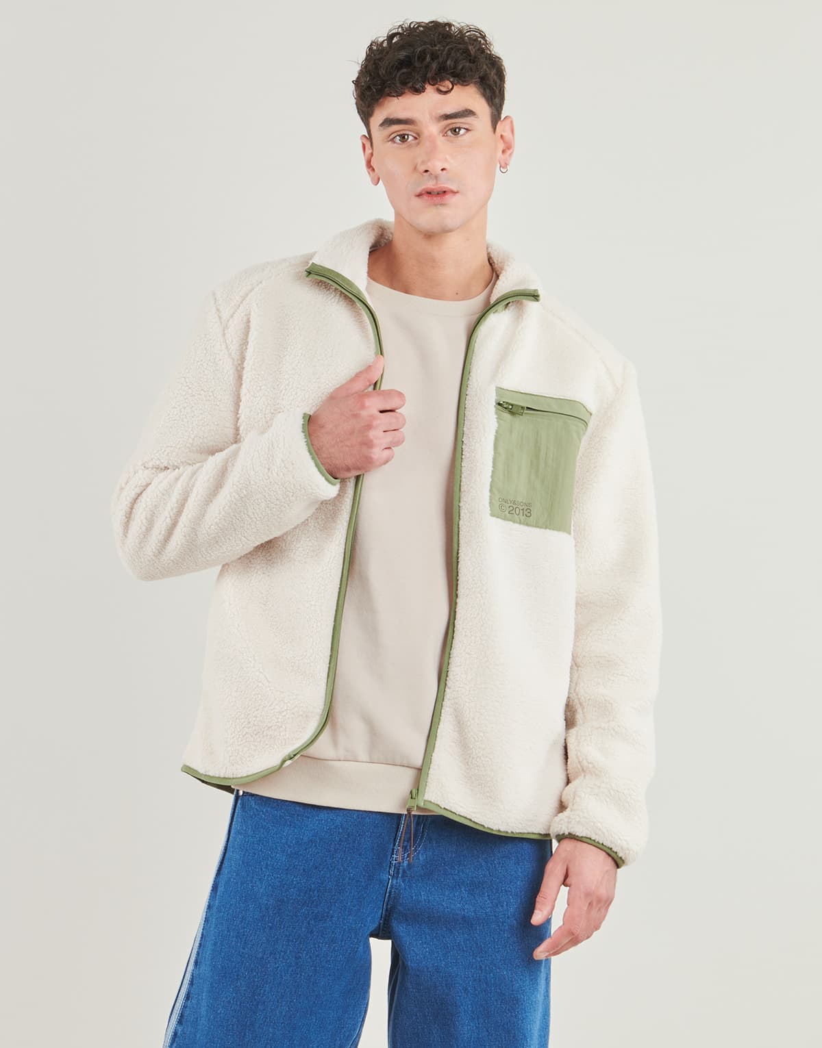 Men's Sweatshirts Only & Sons Beige