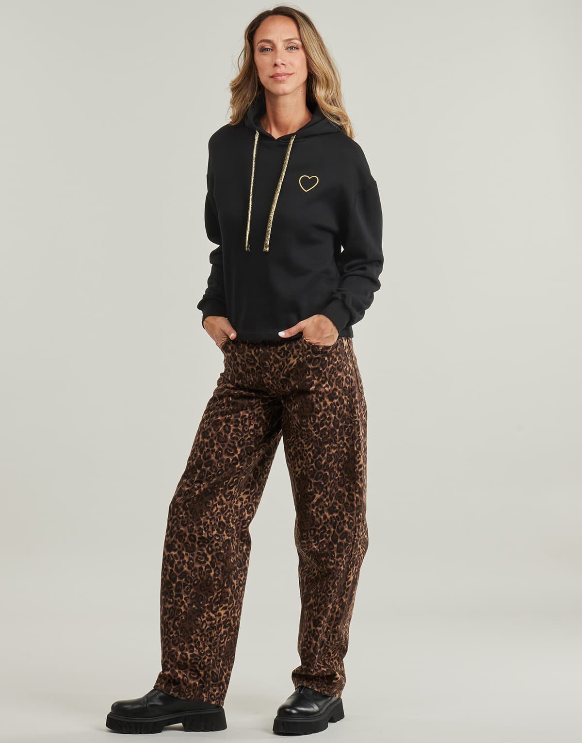 Women's Sweatshirts Pieces Black