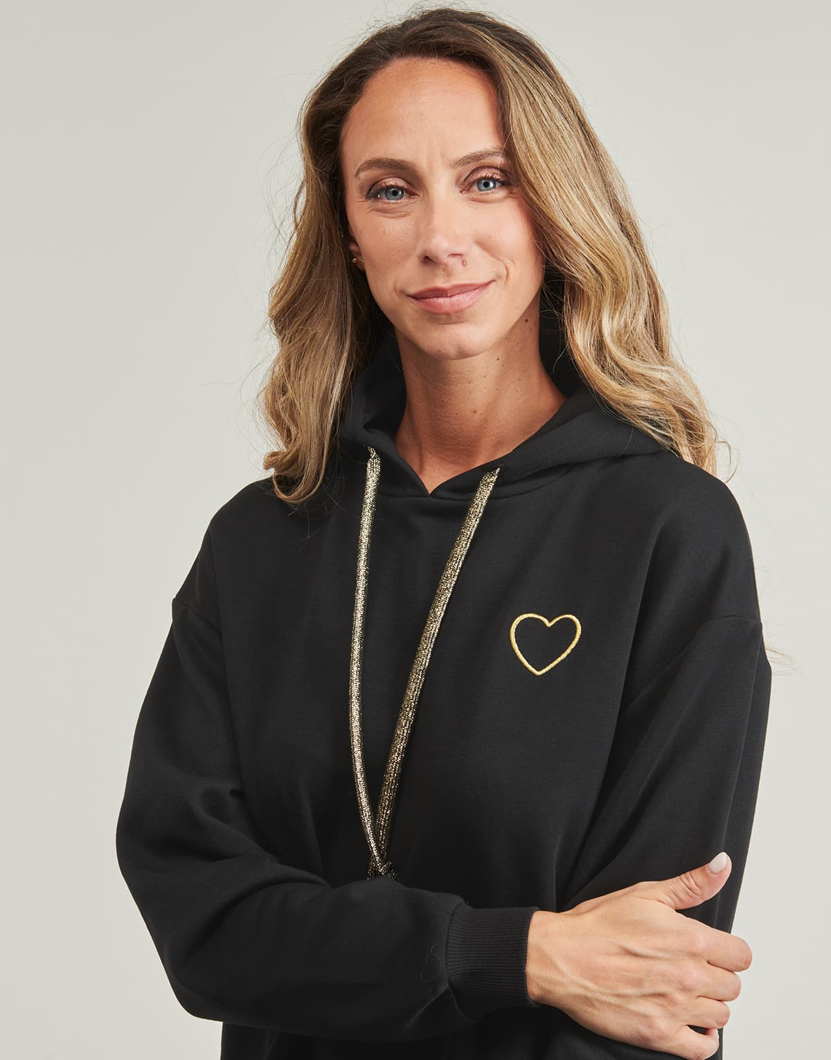 Women's Sweatshirts Pieces Black