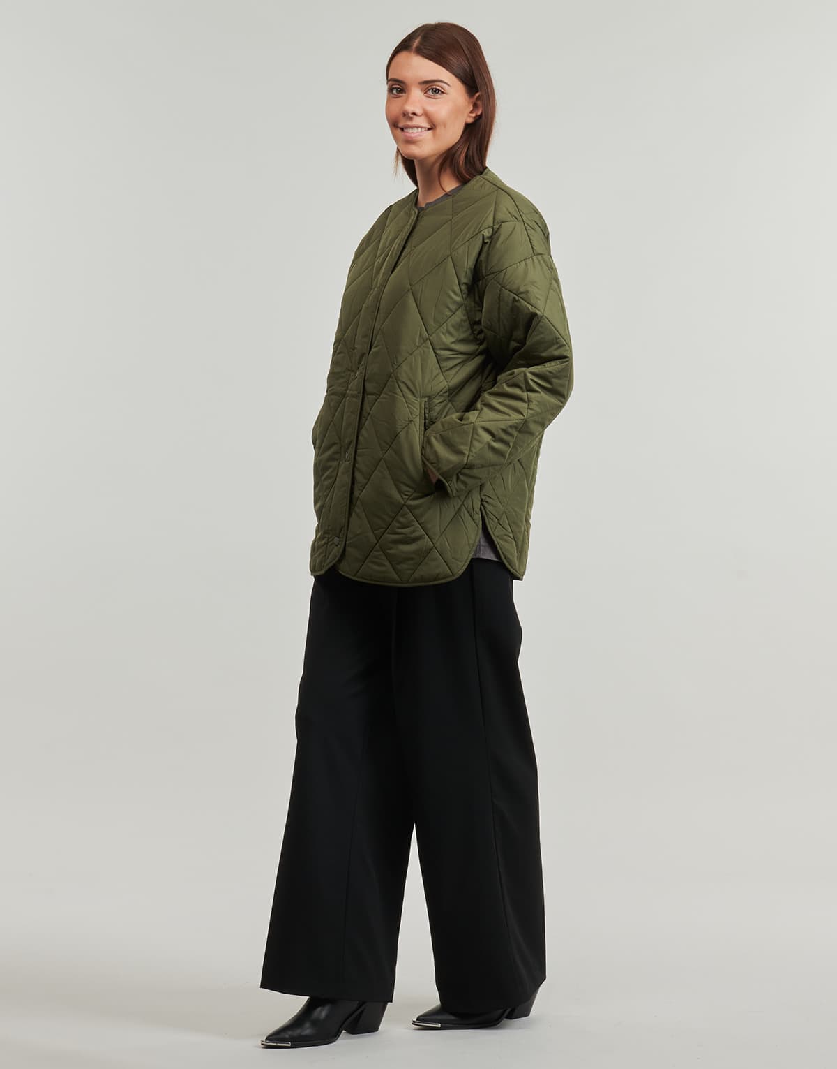 Women's Jackets Pieces Khaki