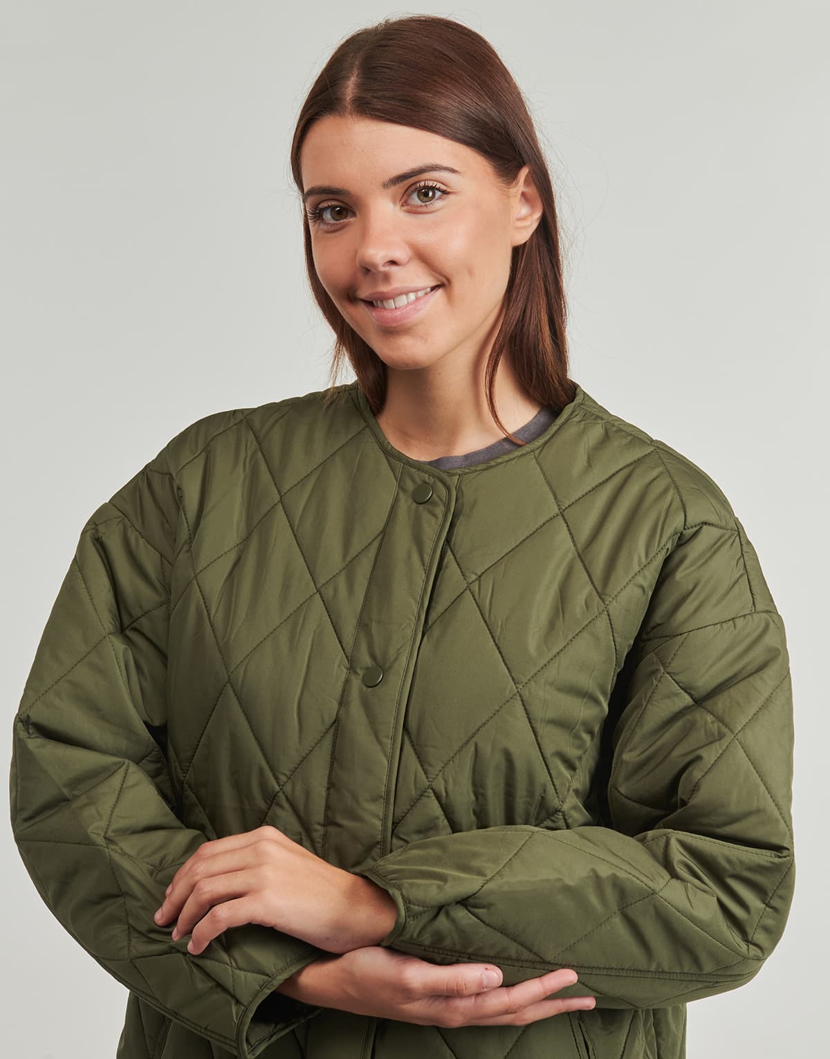 Women's Jackets Pieces Khaki