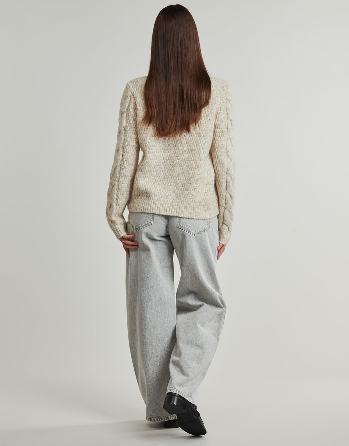 Women's Sweaters Pieces Beige