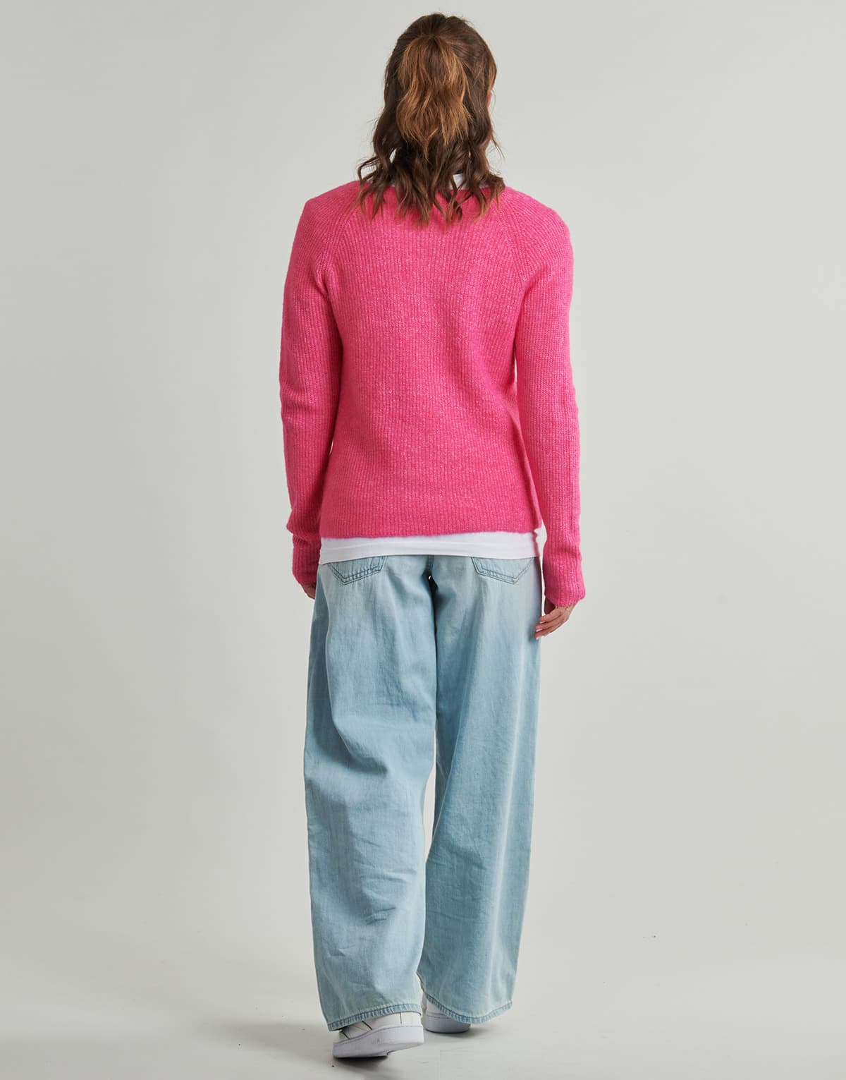 Women's Sweaters Pieces Pink