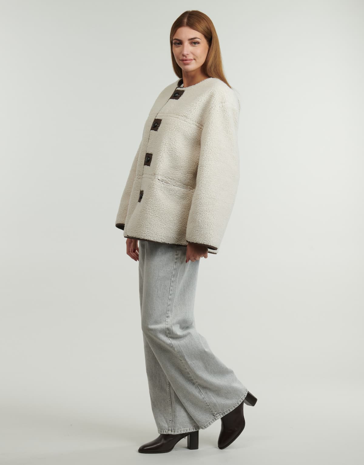 Women's Jackets Pieces Beige