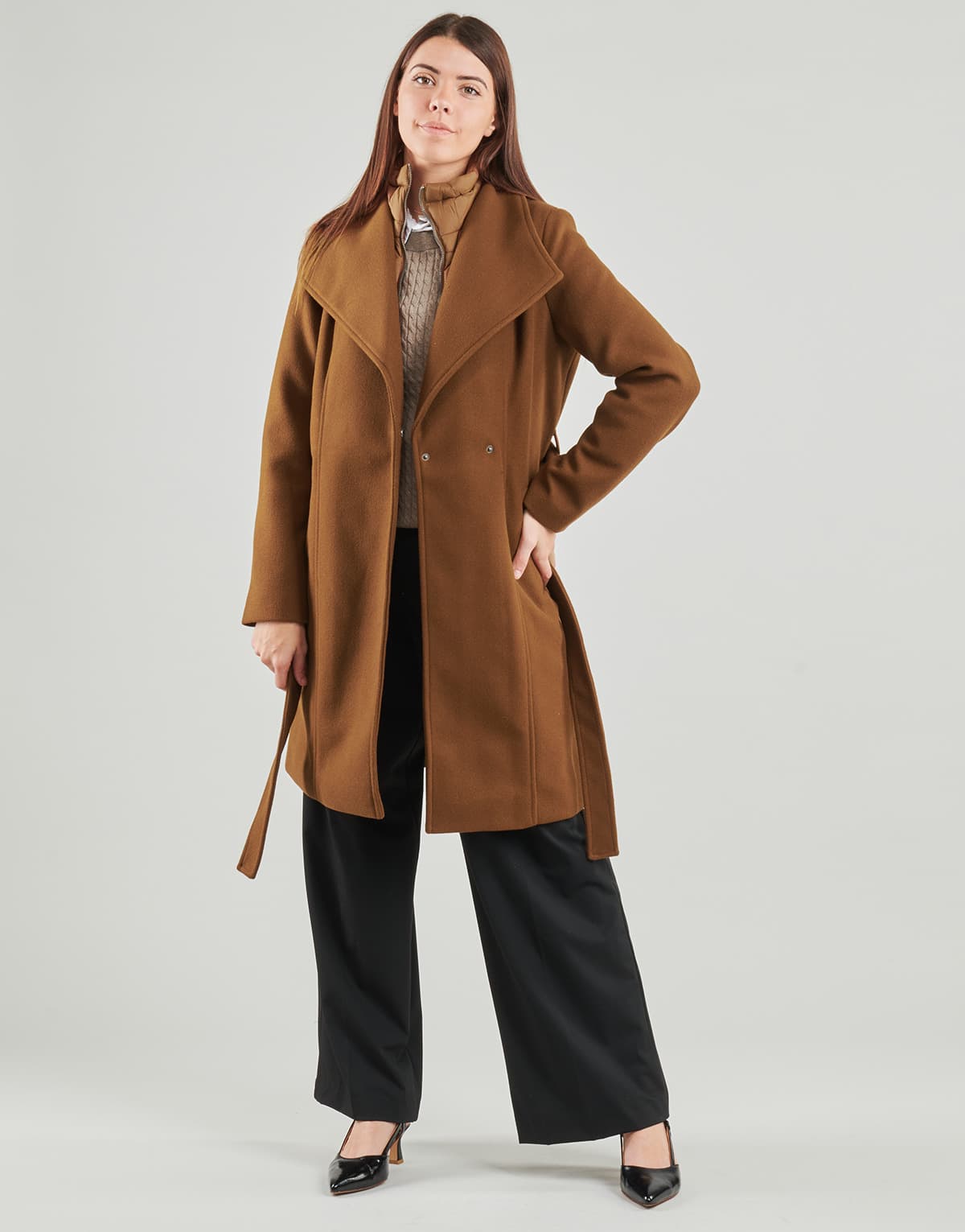 Women's Coats Vero Moda Brown
