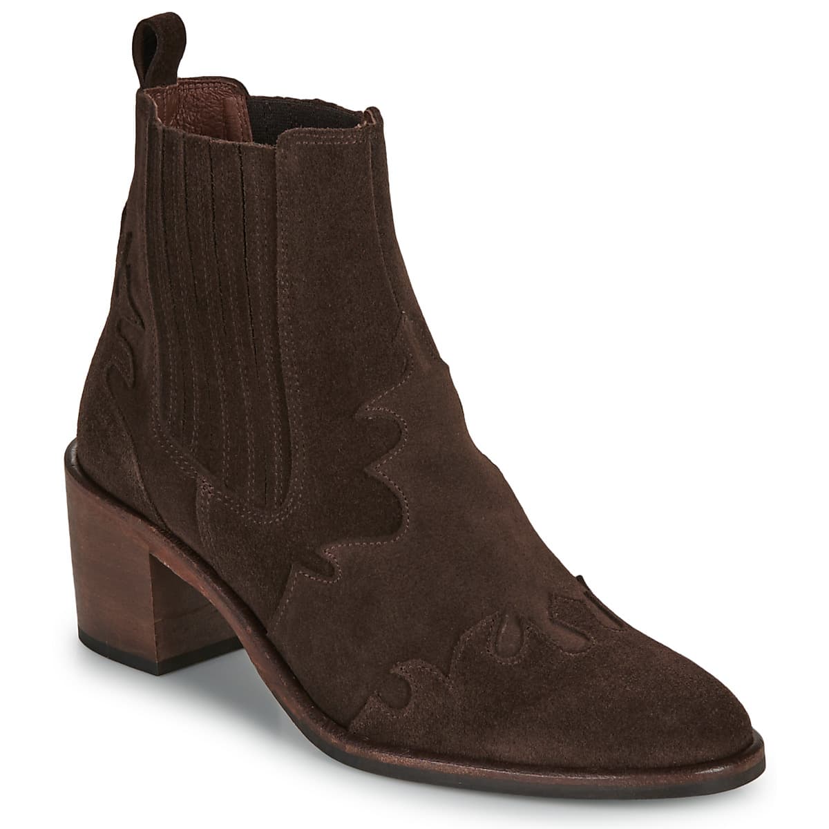 Women's Ankle Boots Otess / Zoï Brown