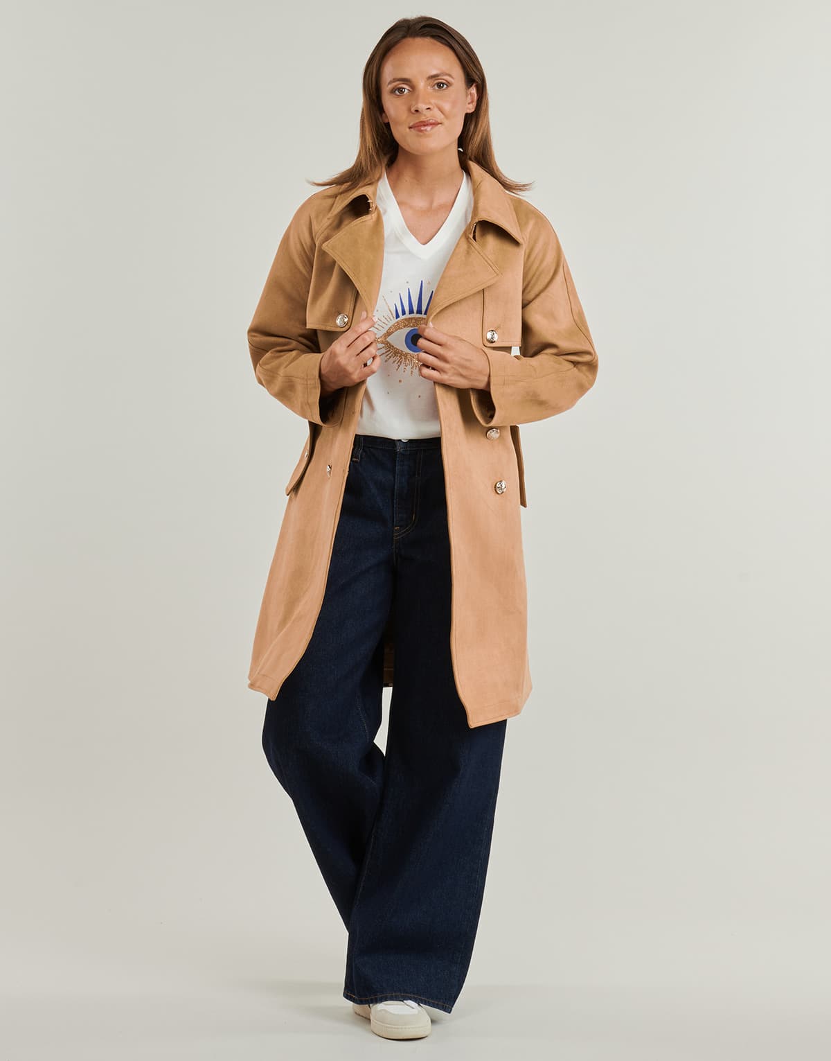 Women's Coats Morgan Beige
