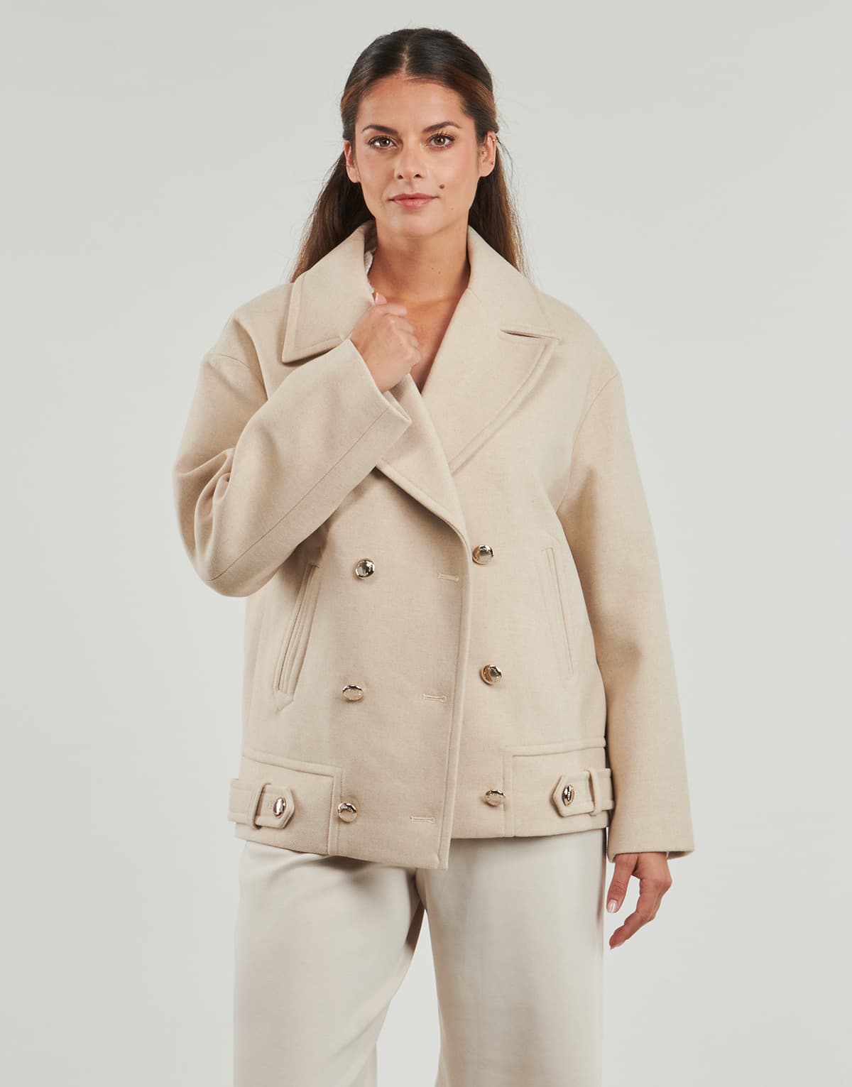 Women's Coats Morgan Beige
