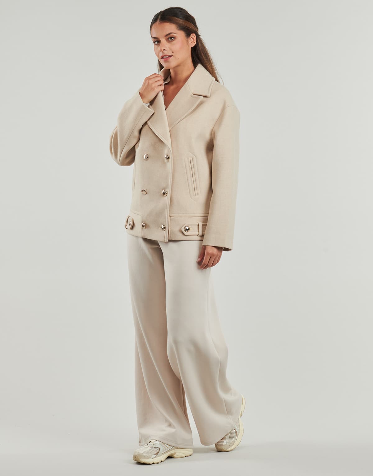 Women's Coats Morgan Beige