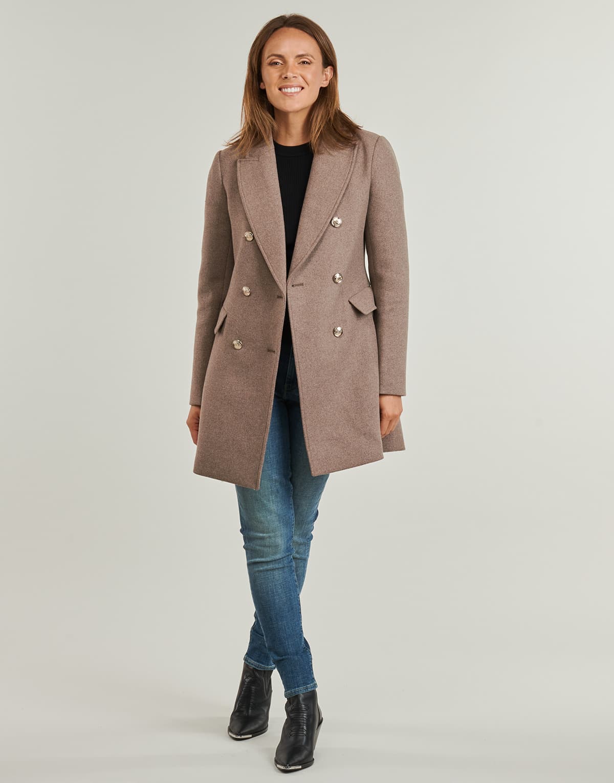 Women's Coats Morgan Beige