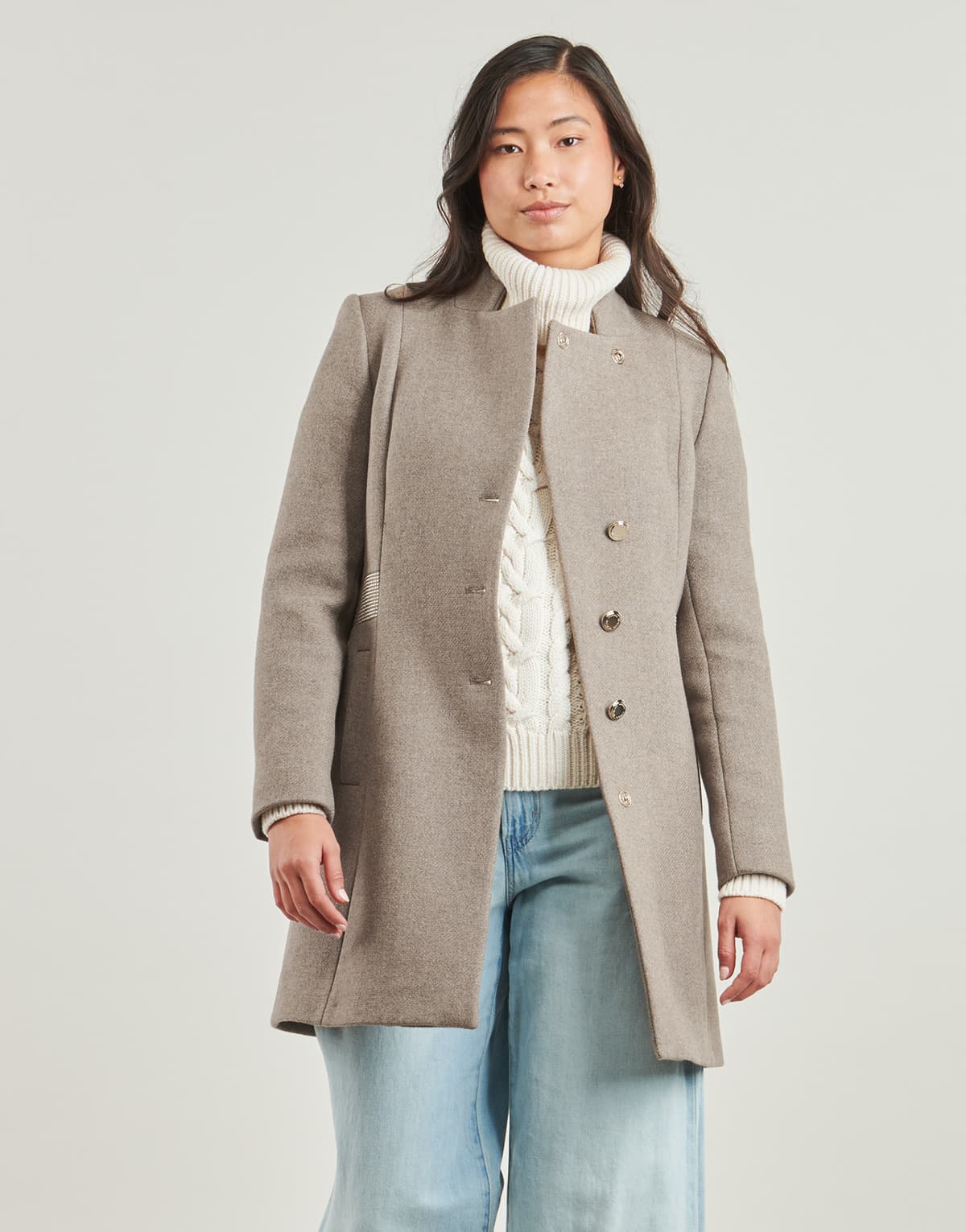 Women's Coats Morgan Beige