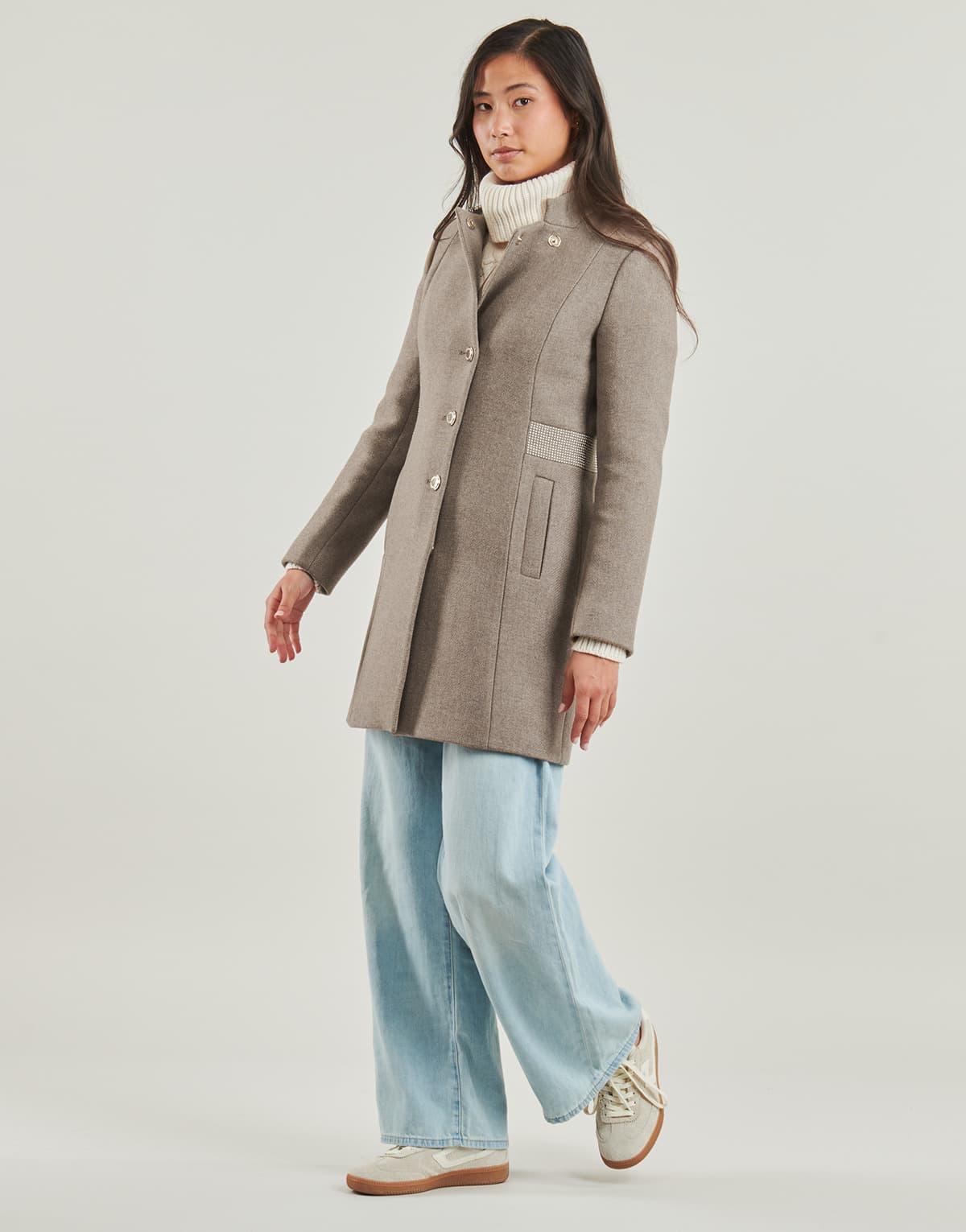 Women's Coats Morgan Beige