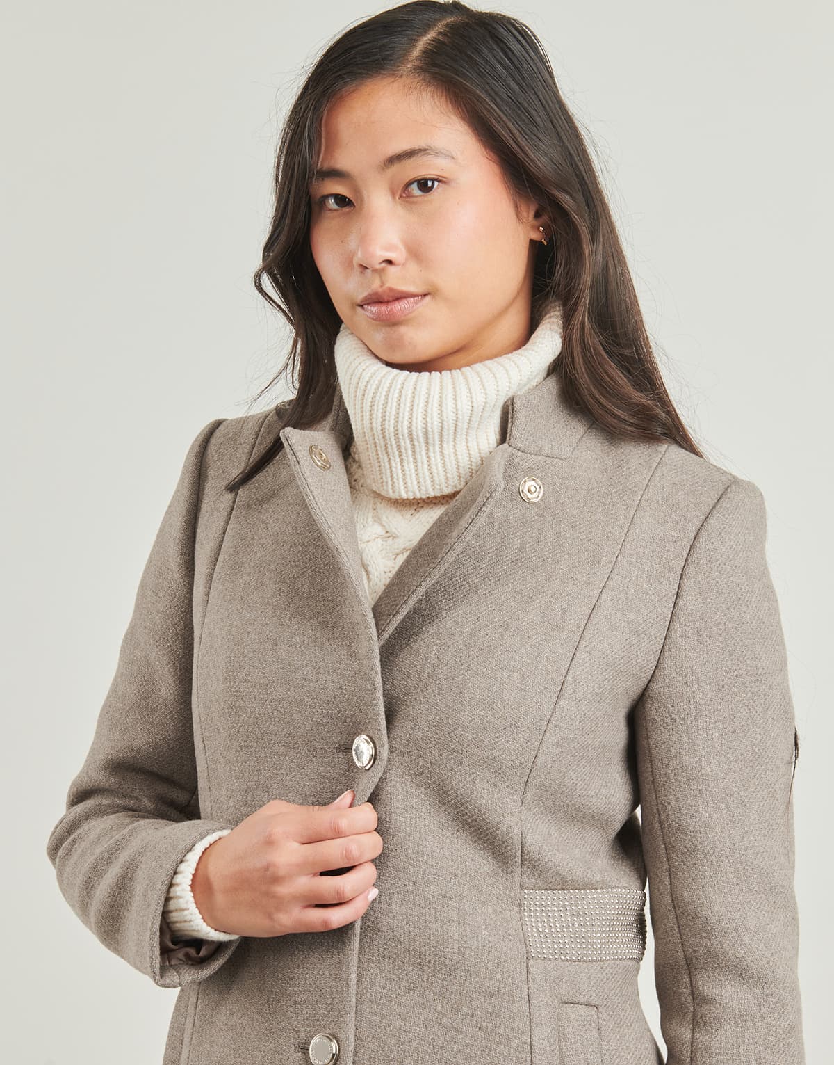 Women's Coats Morgan Beige