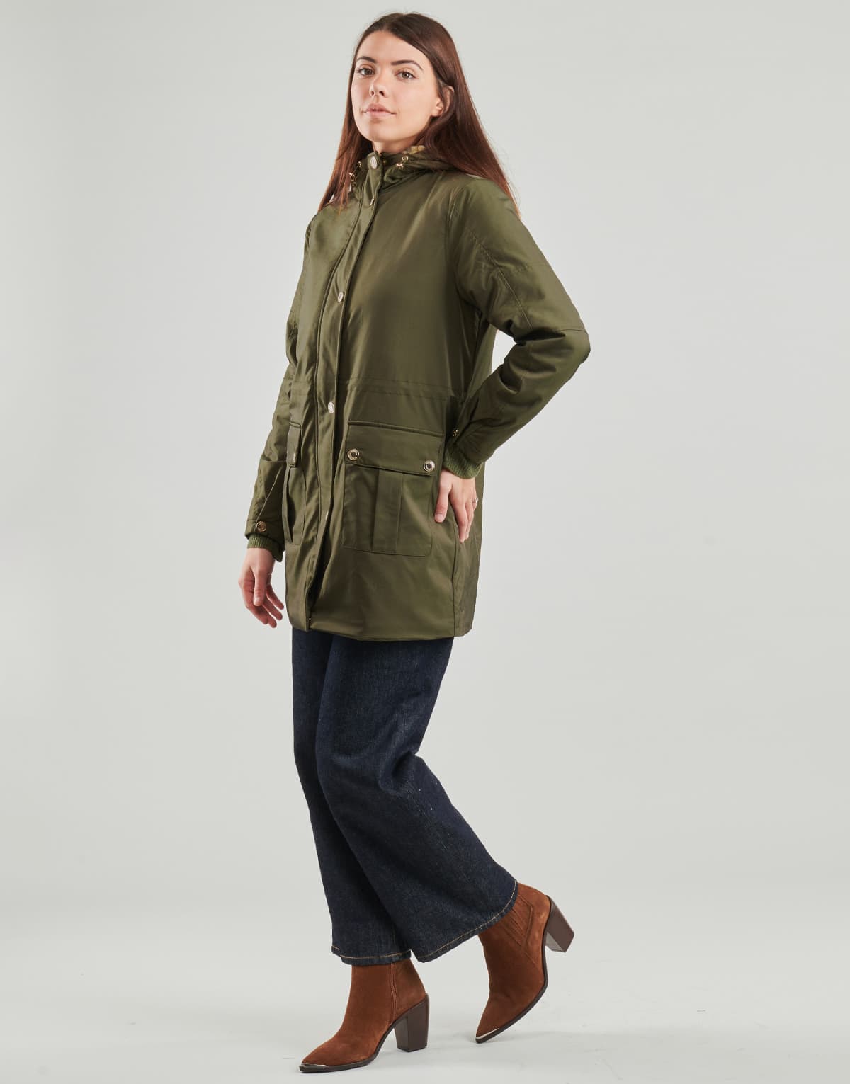Women's Parkas Morgan Khaki