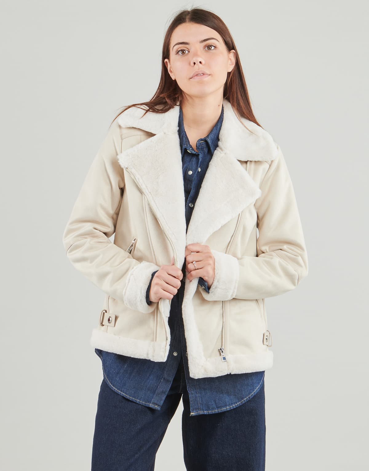 Women's Jackets Morgan Beige