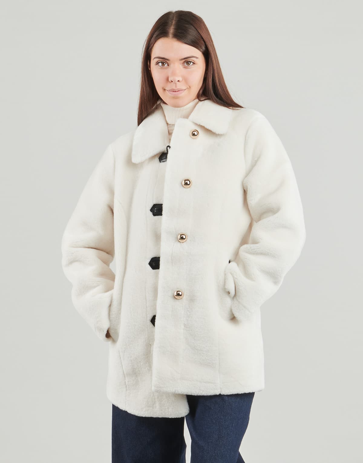 Women's Coats Morgan Beige