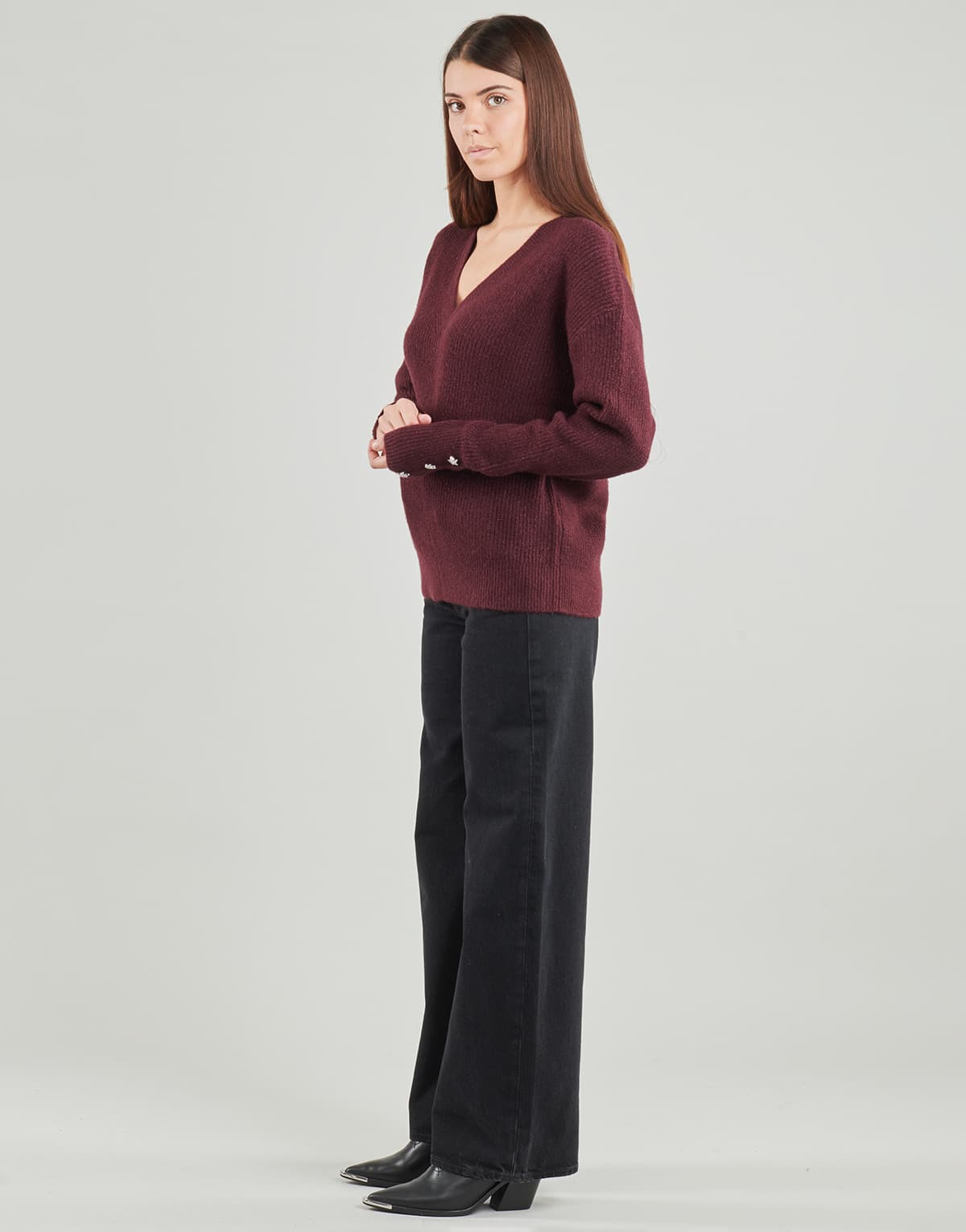 Women's Sweaters Morgan Bordeaux