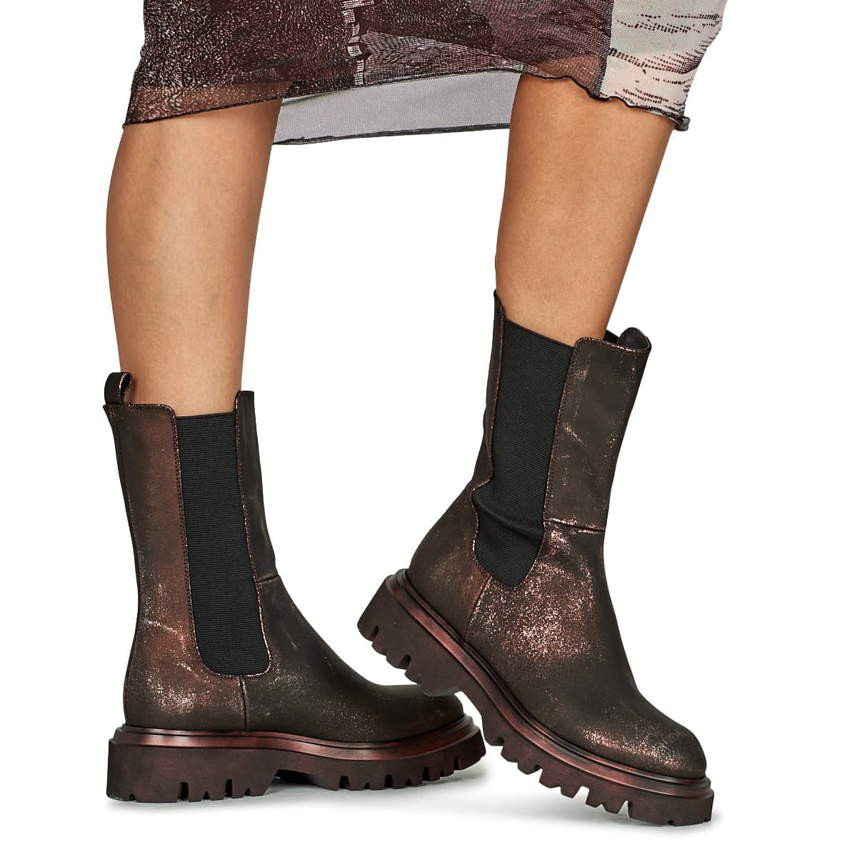 Women's Boots Fru.it Brown