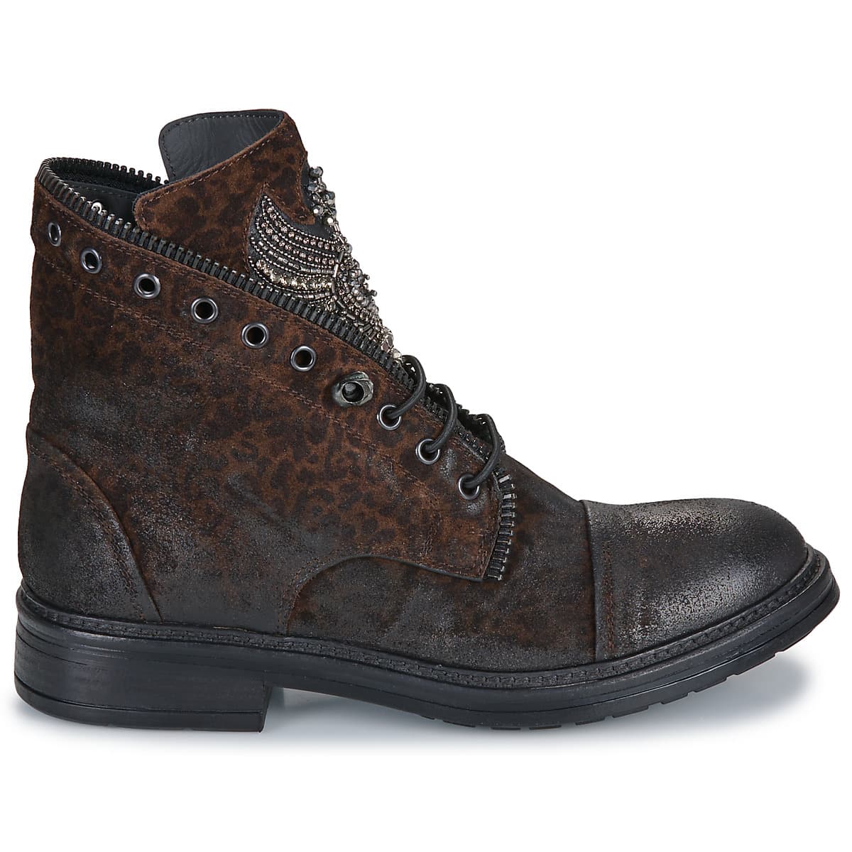 Women's Ankle Boots Fru.it Brown