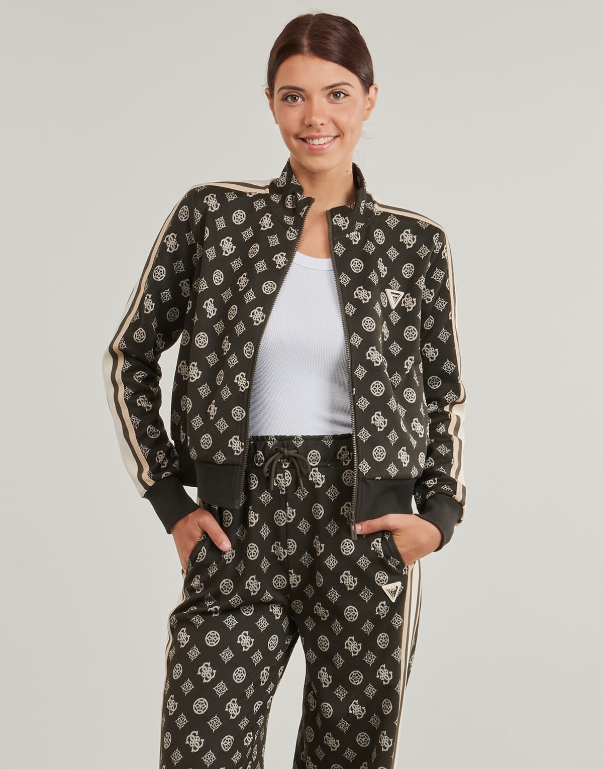 Women's Sports T-Shirts Guess Black