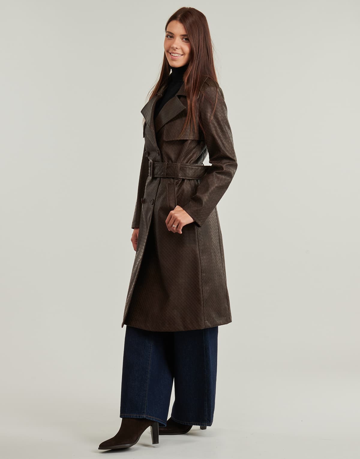 Women's Coats Guess Brown