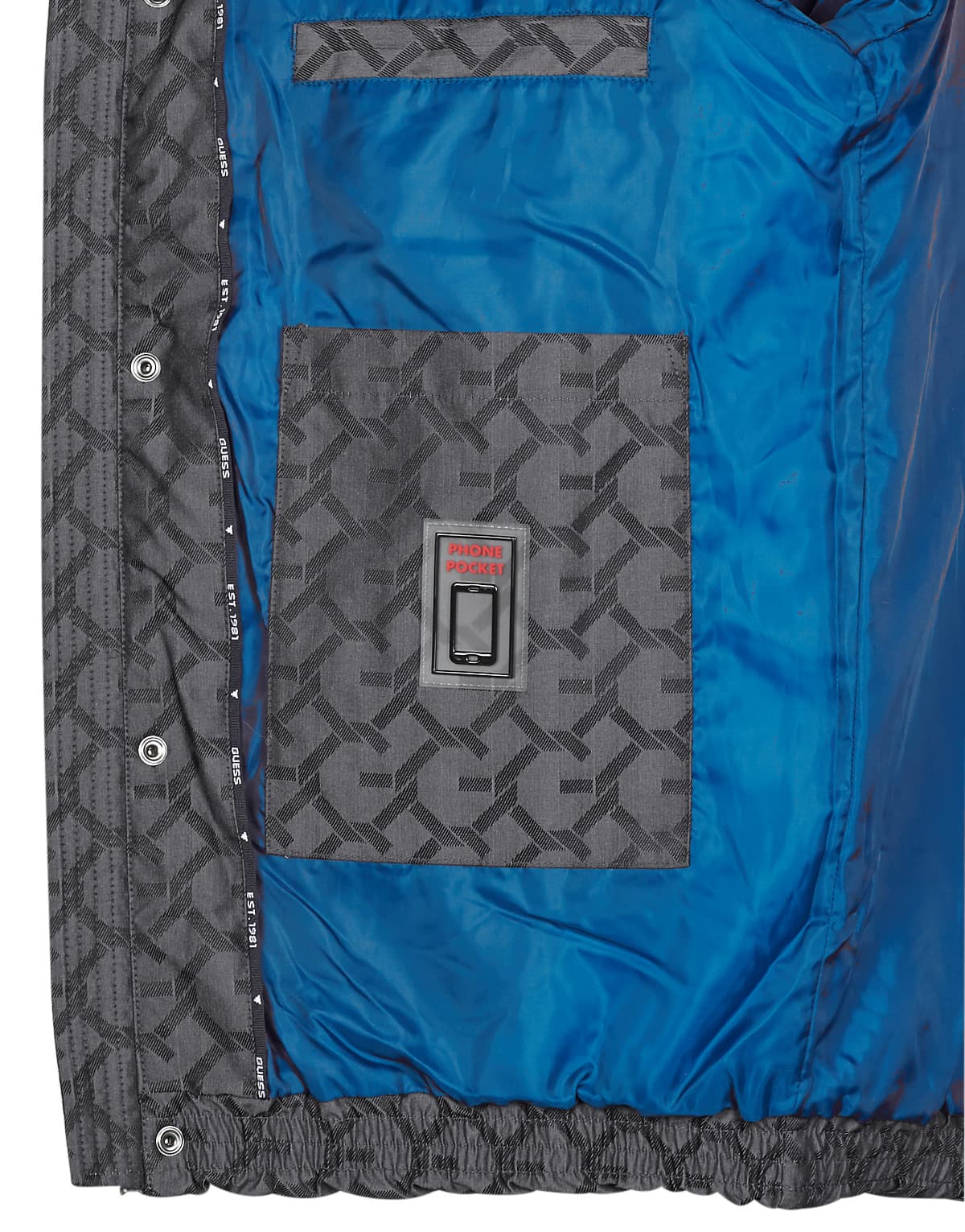 Men's Jackets Guess Blue