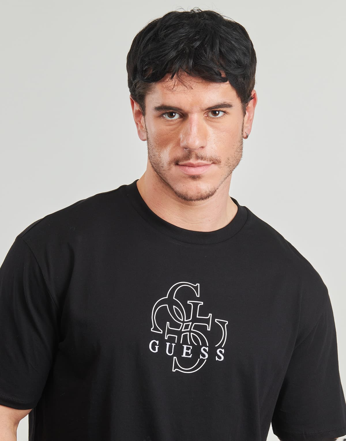 Men's T-Shirts Guess Black