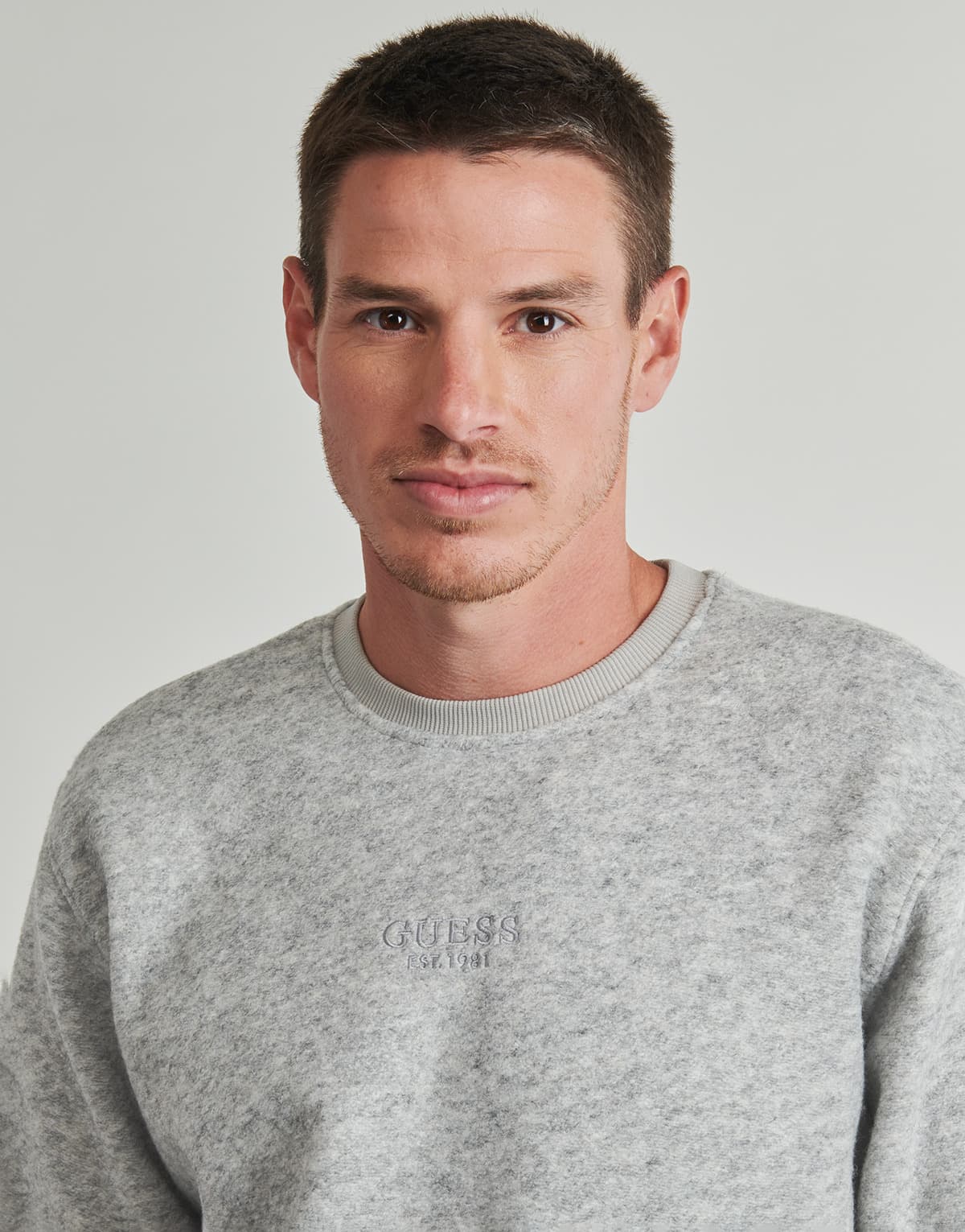 Men's Sweaters Guess Gray