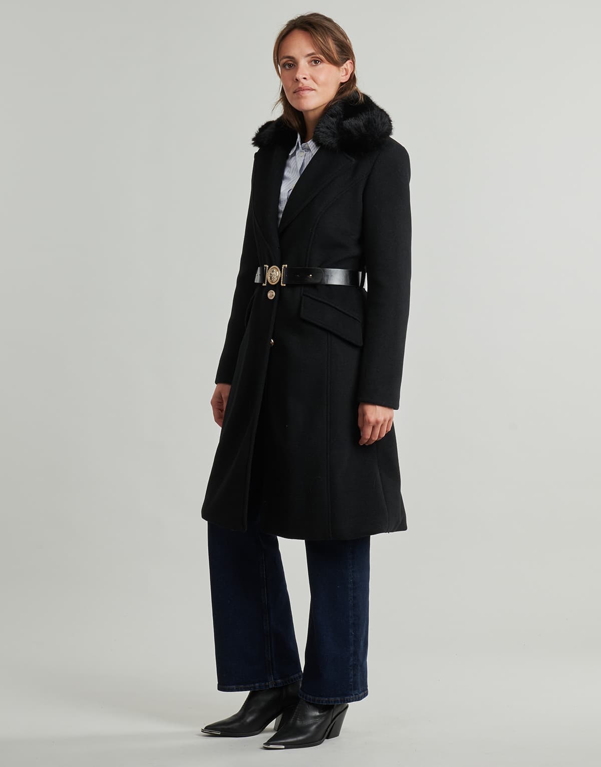 Women's Coats Guess Black