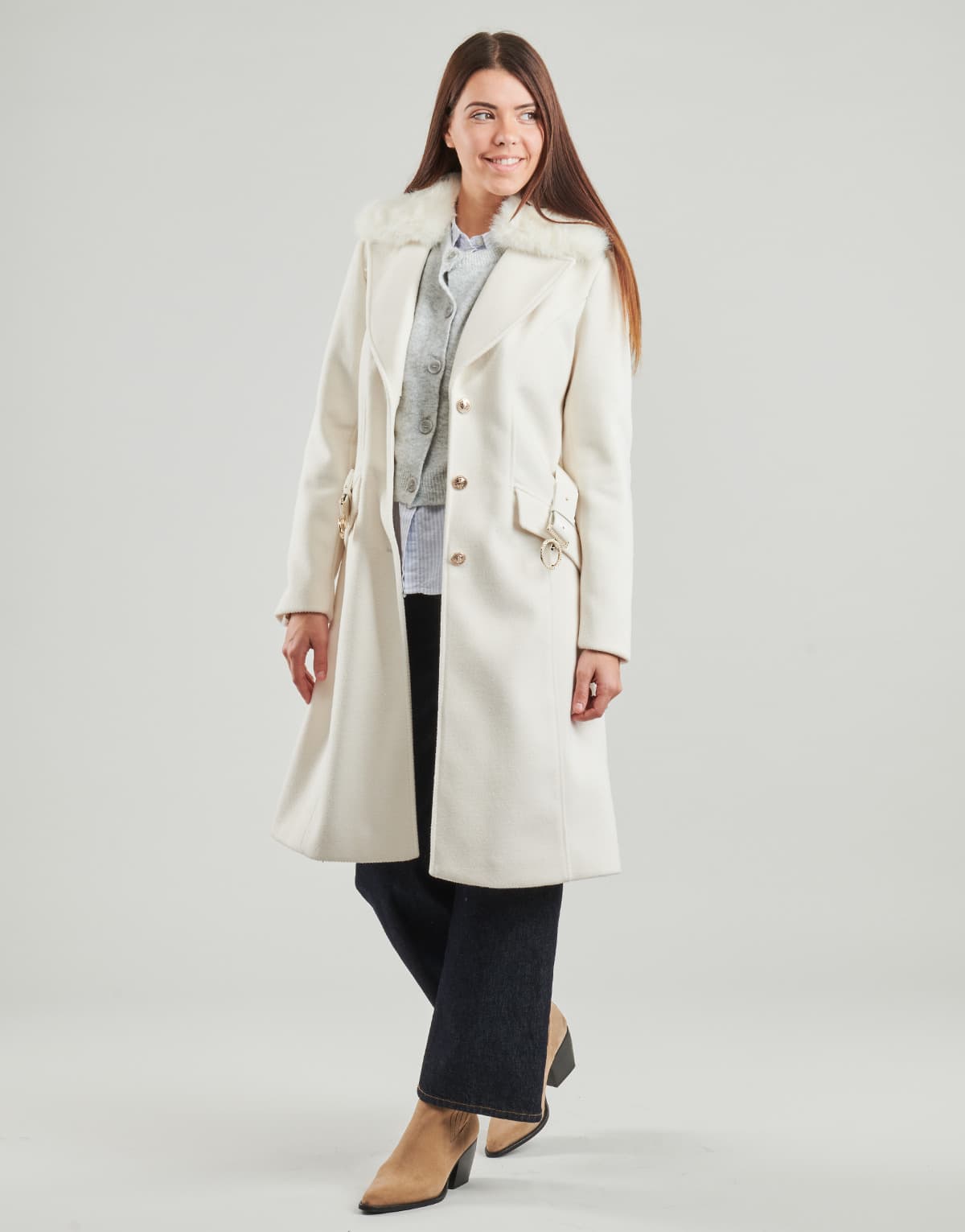 Women's Coats Guess White
