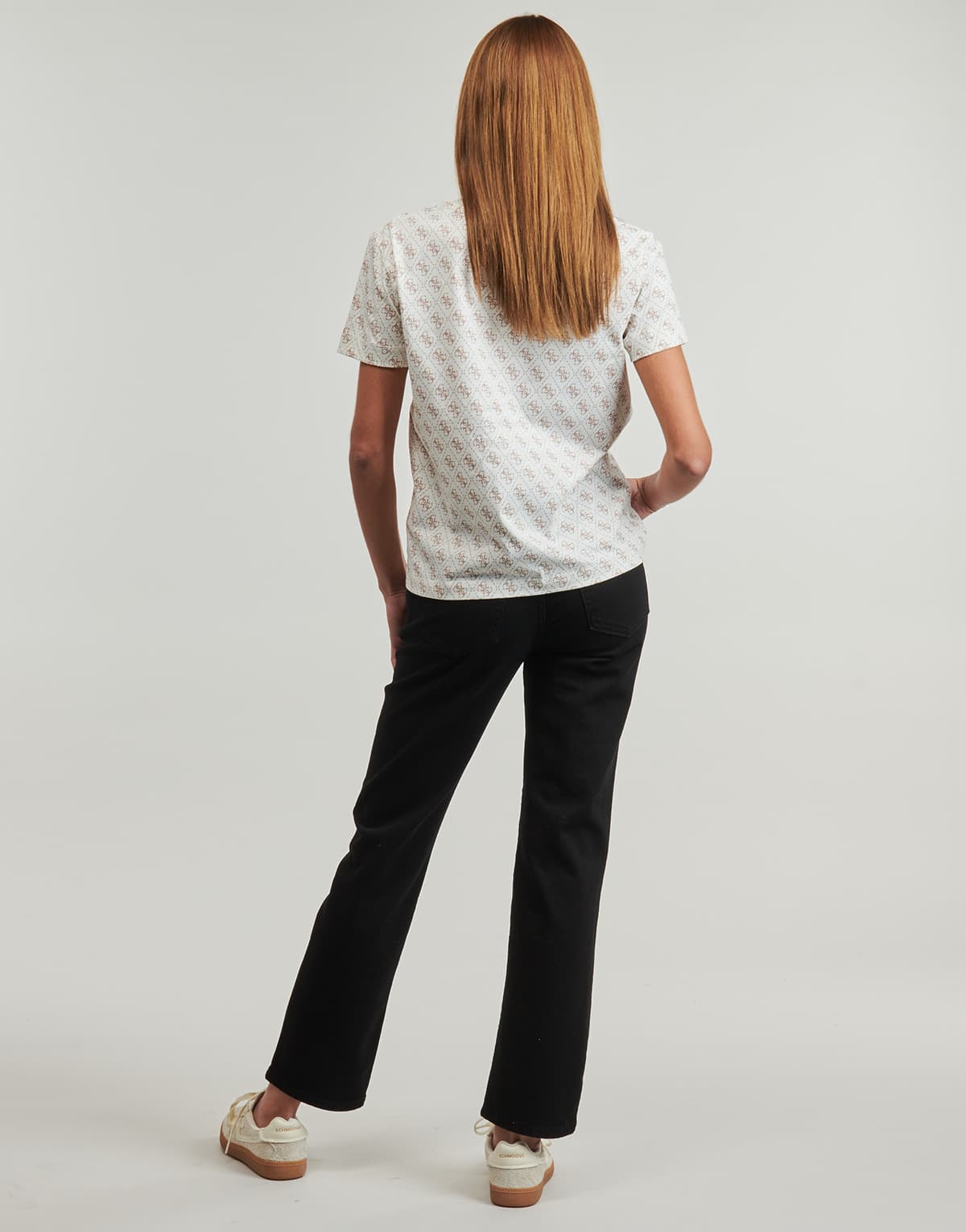 Women's T-Shirts Guess Beige