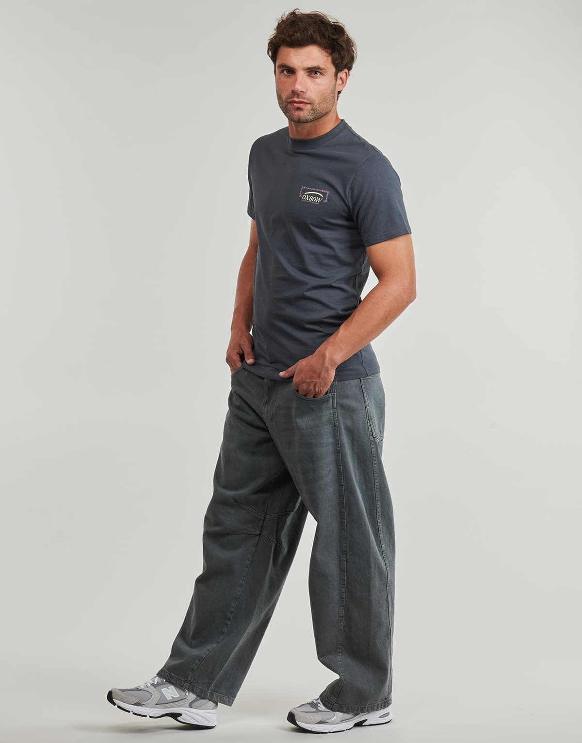 Men's T-Shirts Oxbow Black