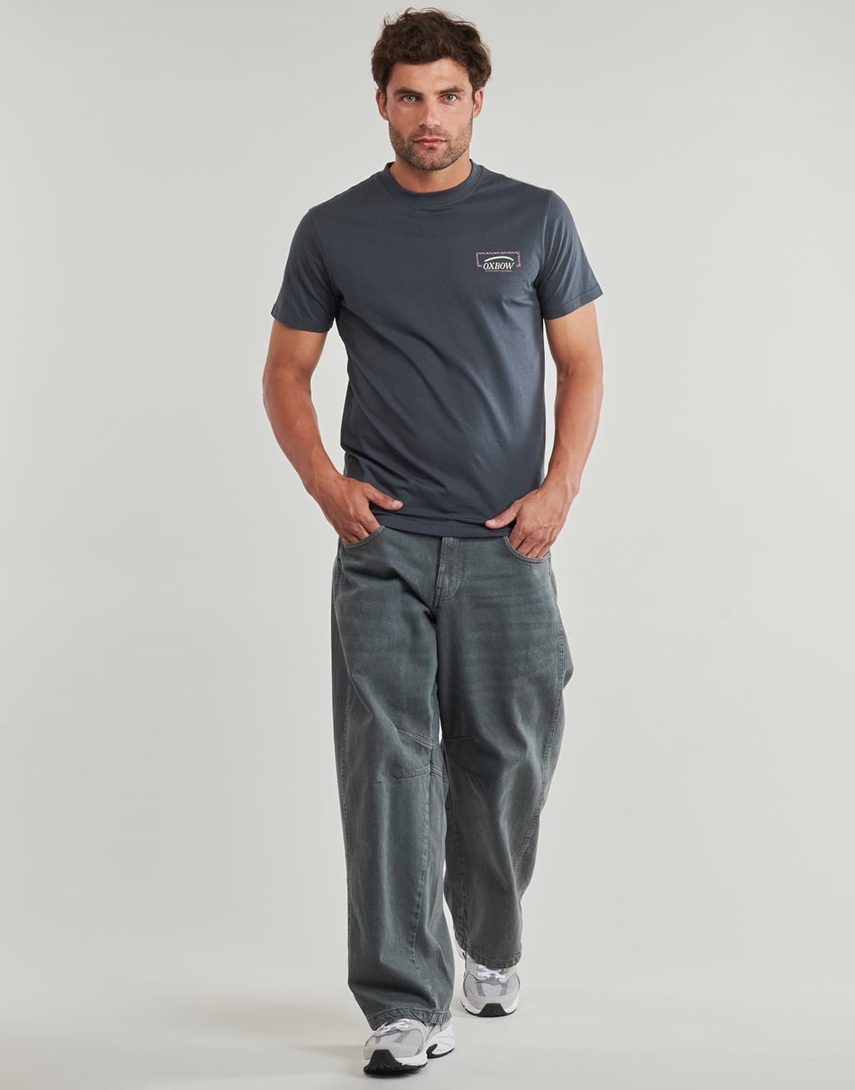 Men's T-Shirts Oxbow Black