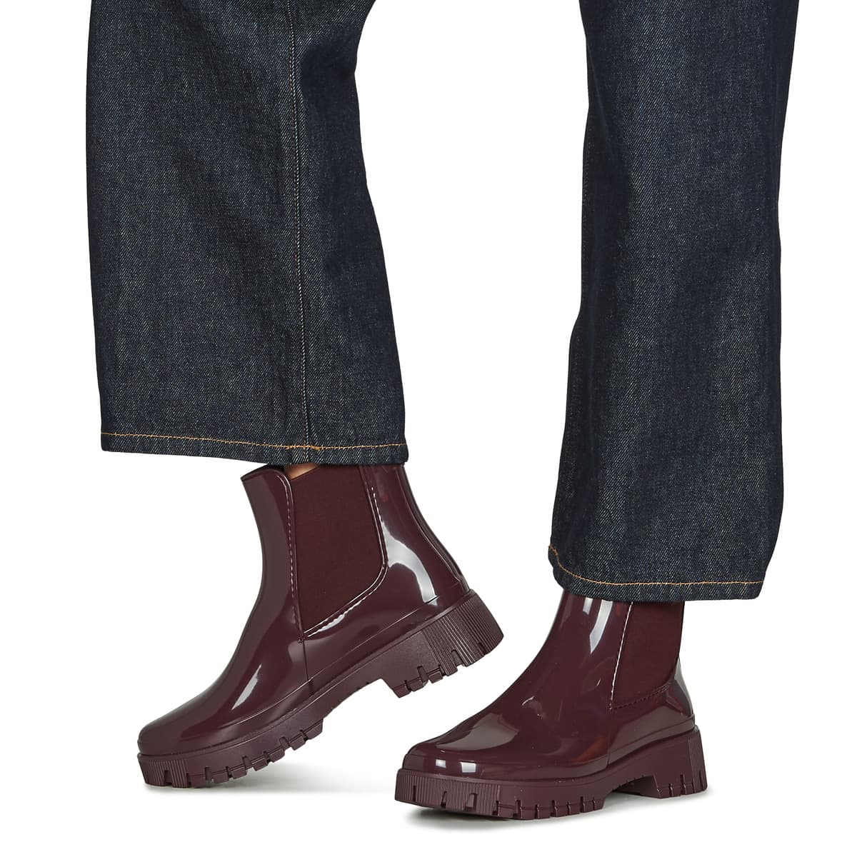 Women's Wellington Boots Lemon Jelly Red