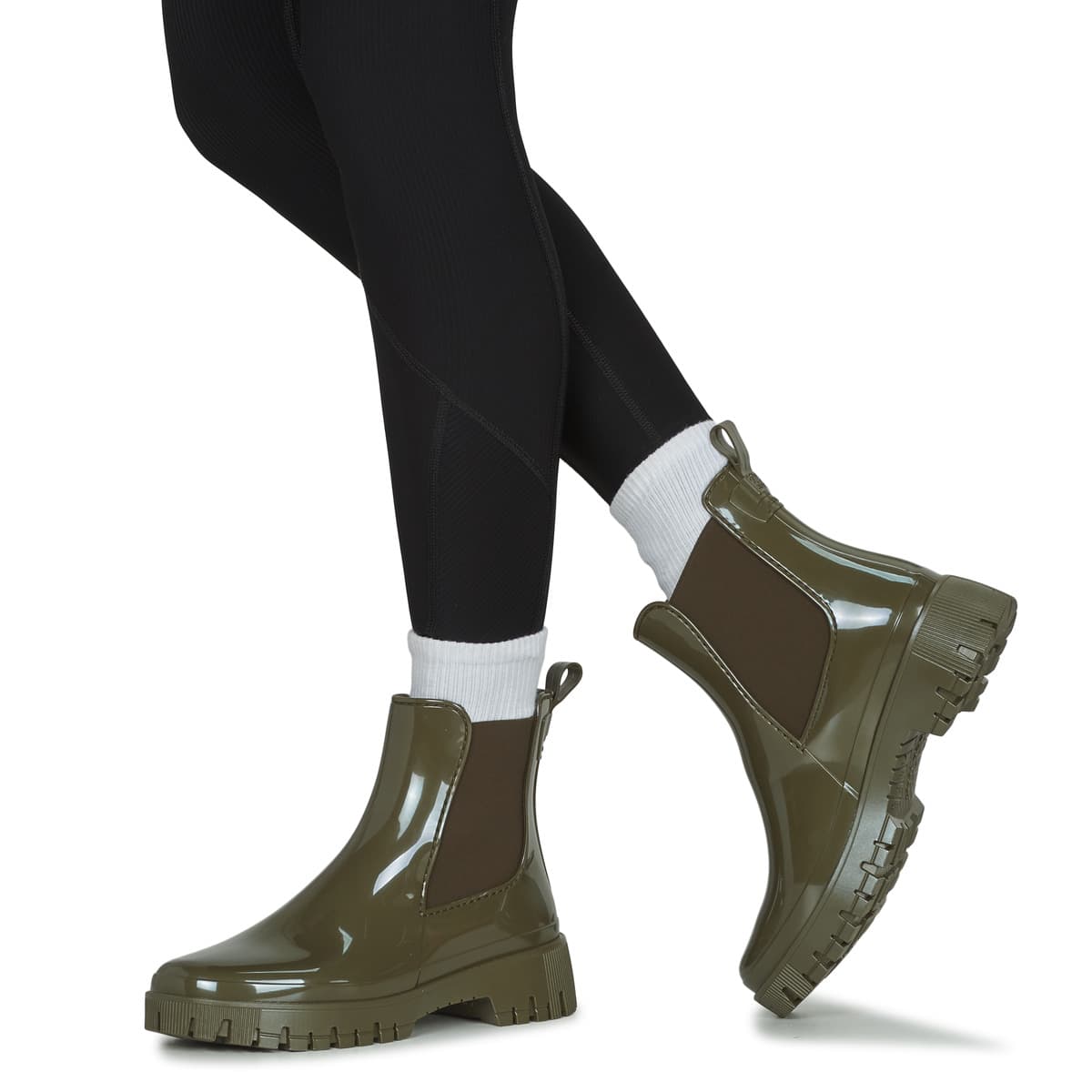 Women's Wellington Boots Lemon Jelly Khaki