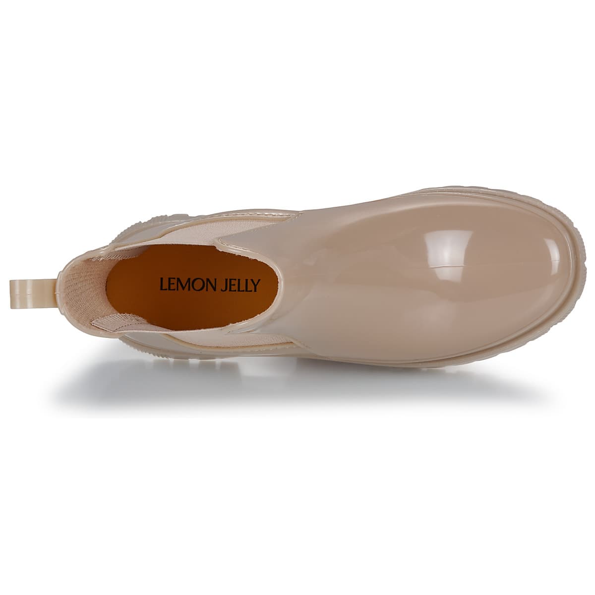 Women's Wellington Boots Lemon Jelly Beige