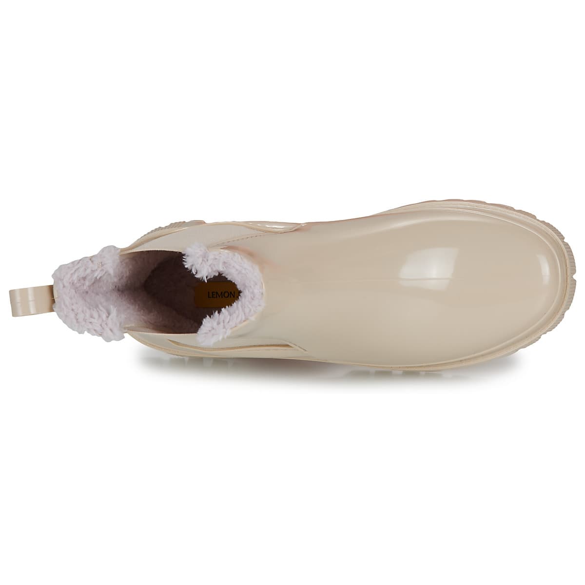 Women's Wellington Boots Lemon Jelly Beige