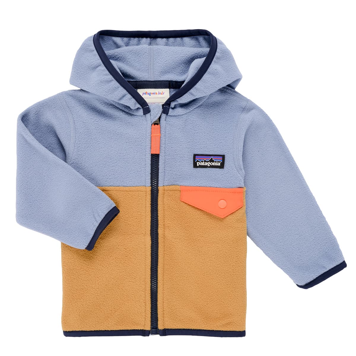 Fleece Patagonia BABY MICRO D SNAP-T JKT