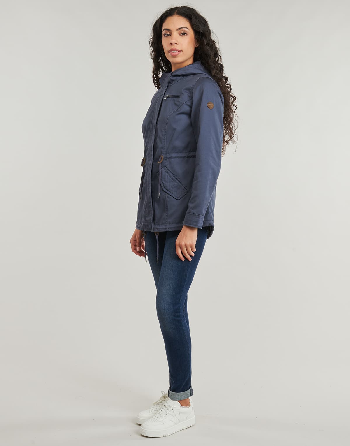 Women's Parkas Only Blue