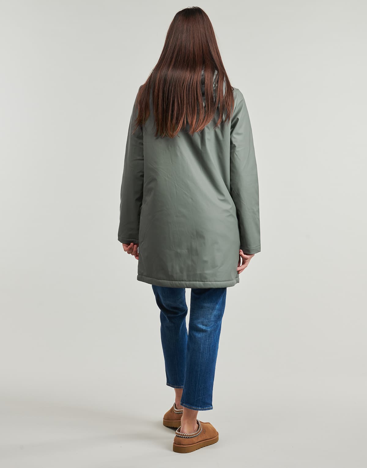 Women's Parkas Only Green