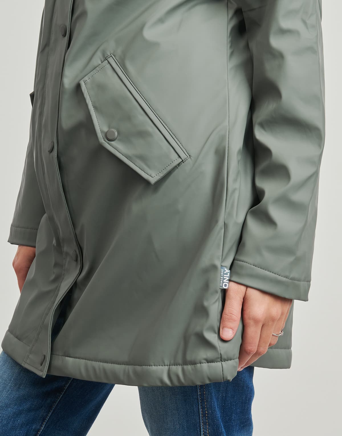 Women's Parkas Only Green