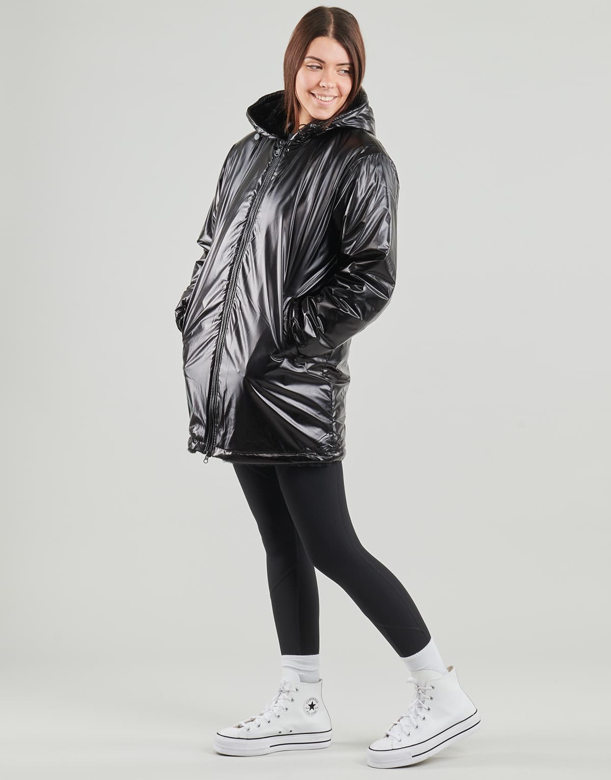 Women's Parkas Only Silver