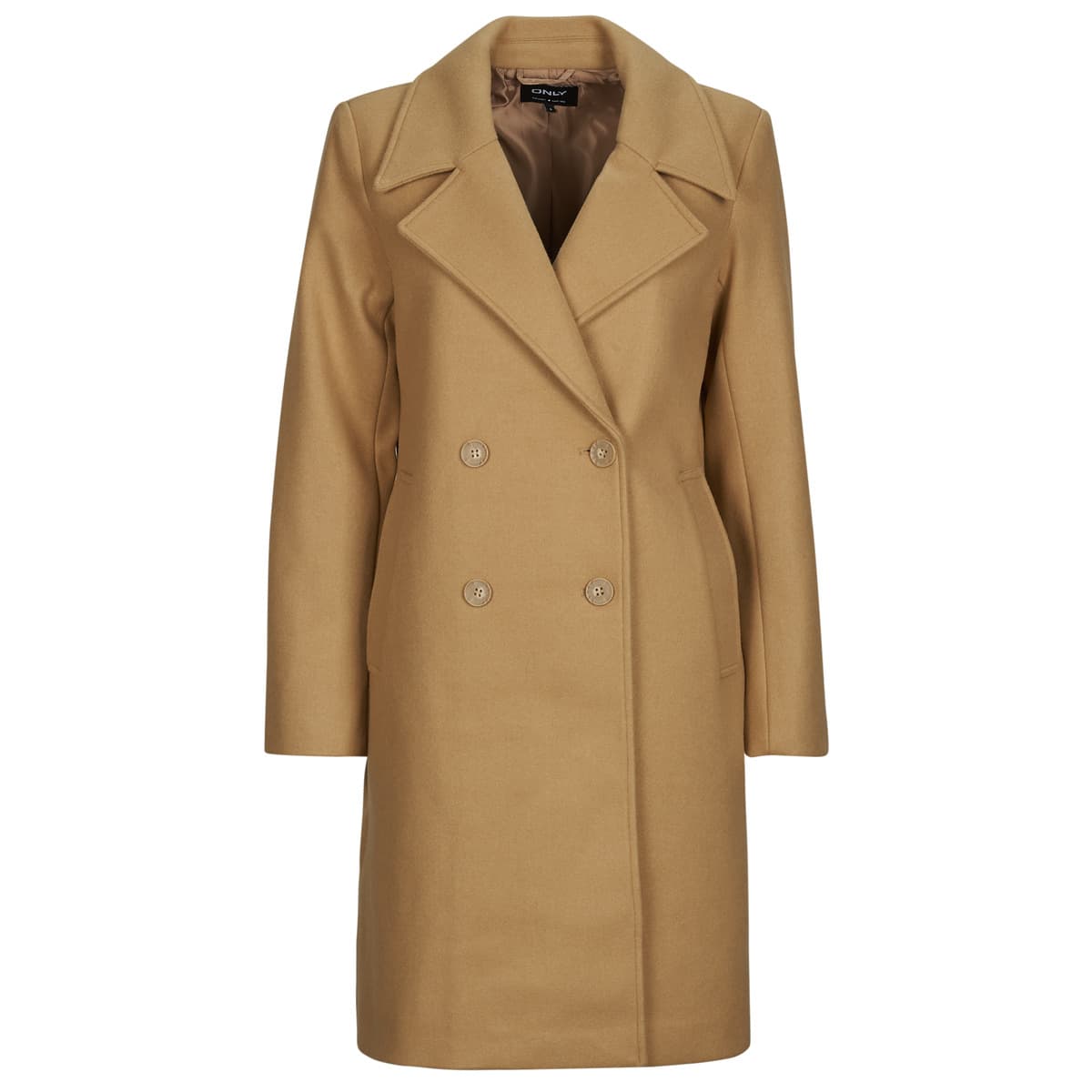 ΠΑΛΤΟ ONLY ADINA LIFE LONG COAT DARK GREY MELANGE ONLY